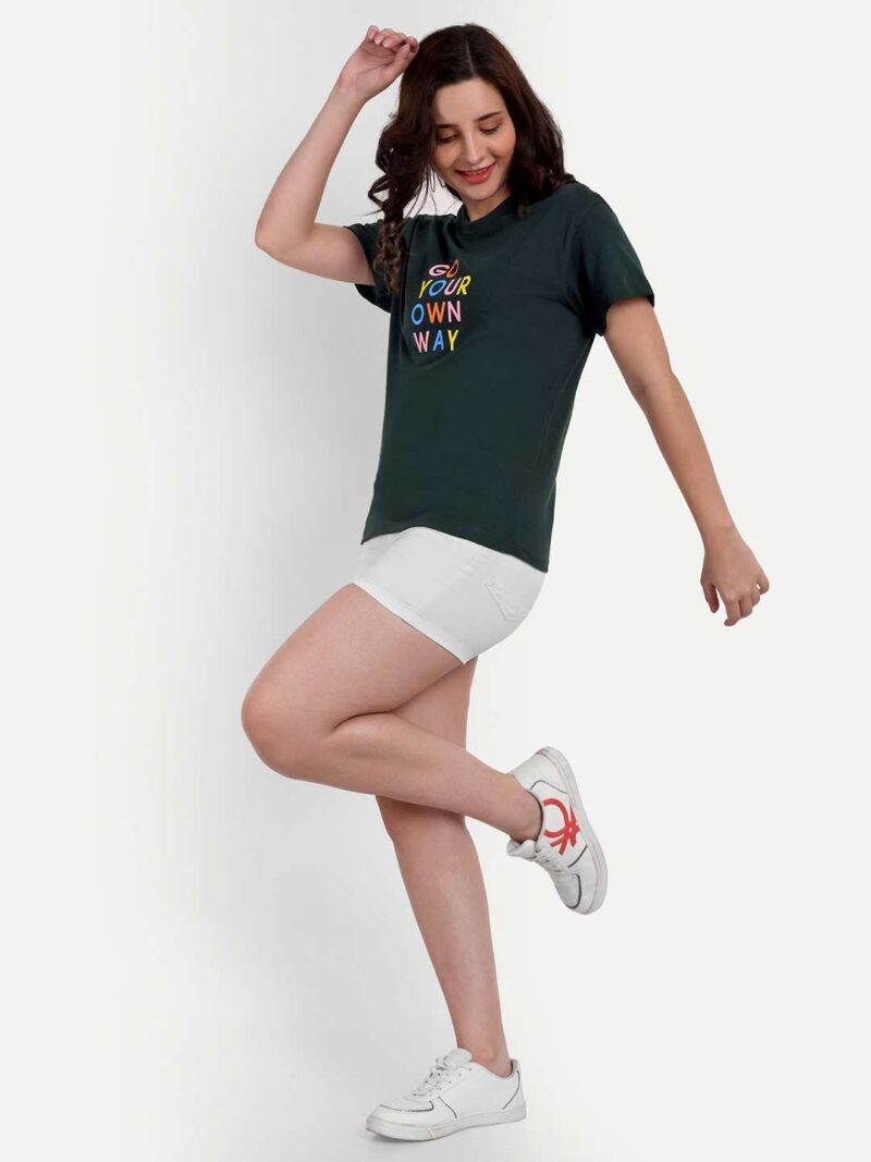 Green Women T-shirt - Image 6