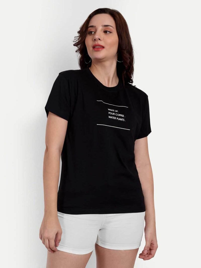 Printed Coffee Women T-shirt - Image 6