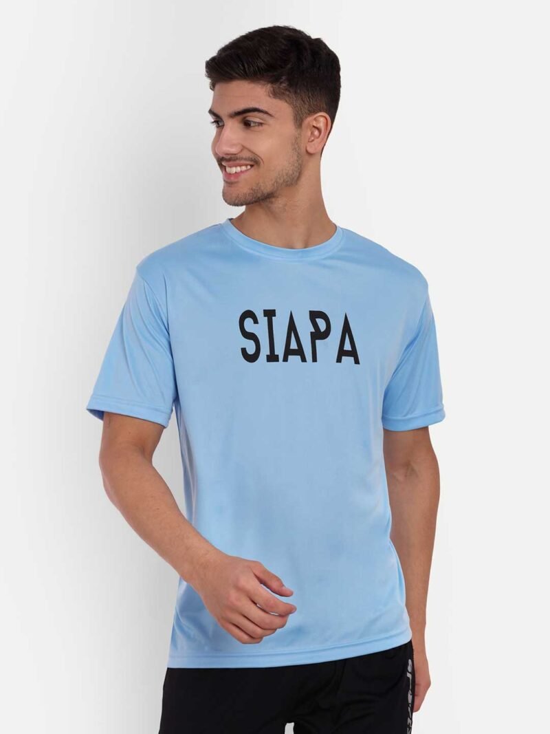 Pack Of 2 Typography Printed Antimicrobial T-shirt - Image 2
