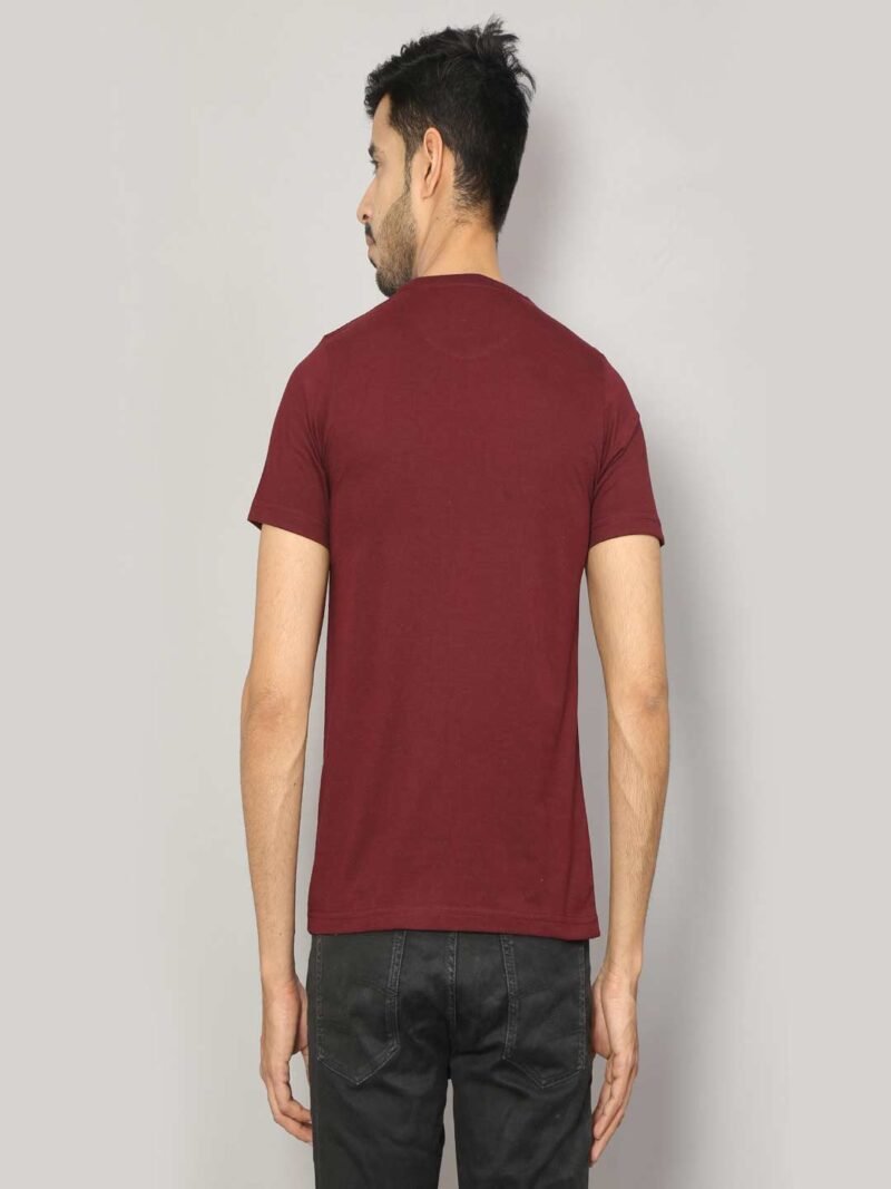 Crew-Neck T-Shirt with Logo Applique - Image 5