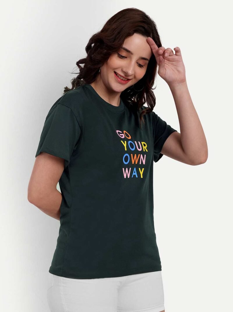 Green Women T-shirt - Image 5