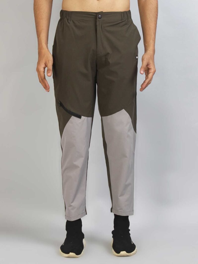 Men Colourblock Trouser - Image 5