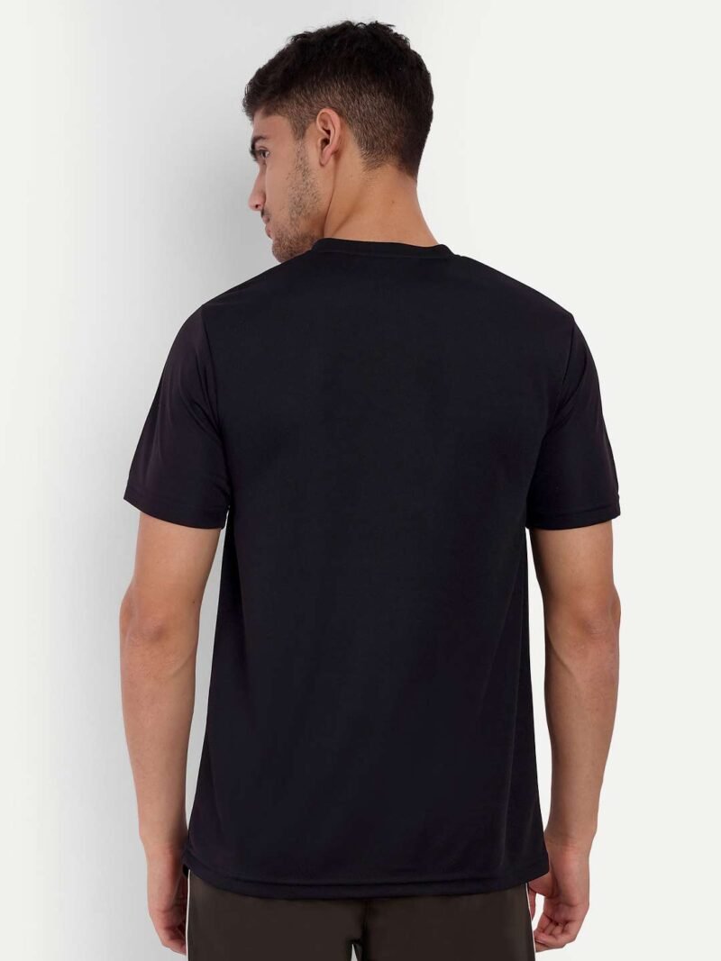 Typography Printed Antimicrobial T-shirt - Image 5