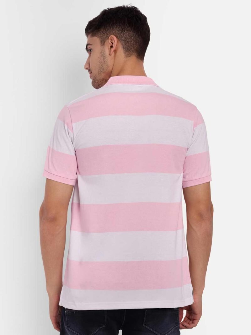 Polo Collar Anti Odour Pure Cotton T-shirt - Image 4