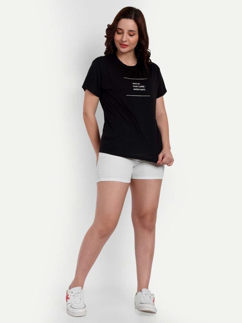 Printed Coffee Women T-shirt - Image 3