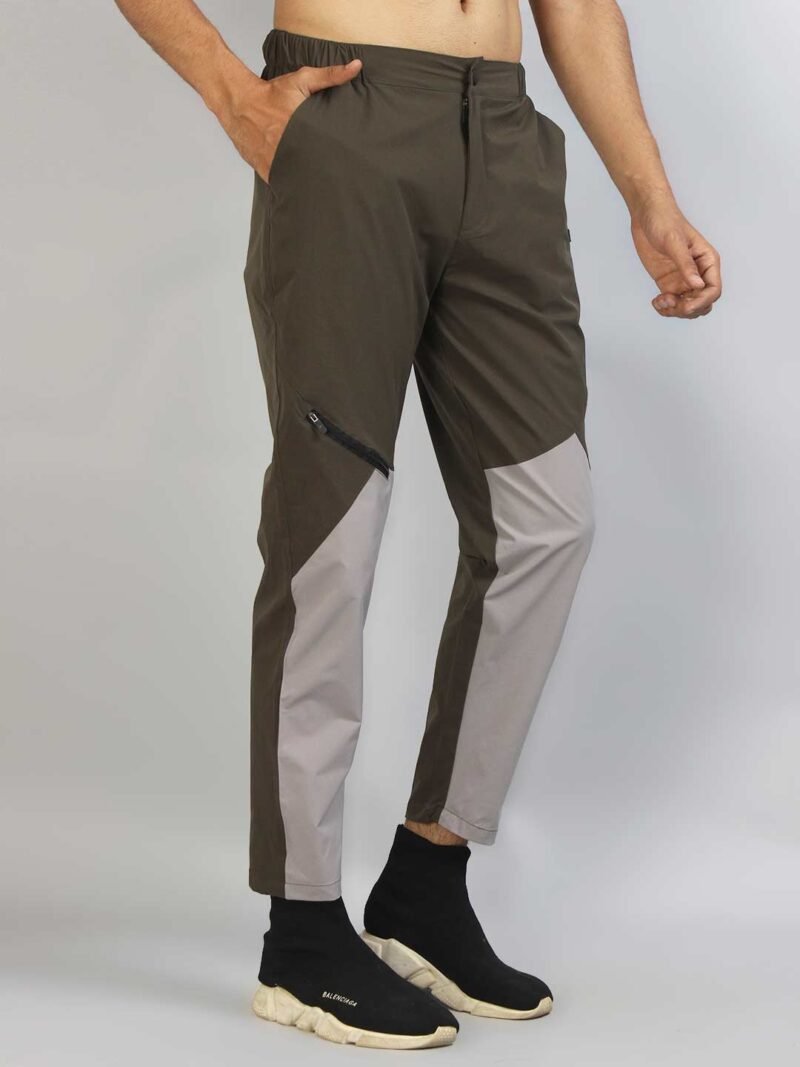 Men Colourblock Trouser - Image 3
