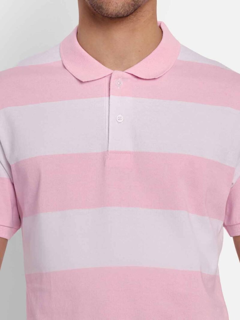 Polo Collar Anti Odour Pure Cotton T-shirt - Image 3