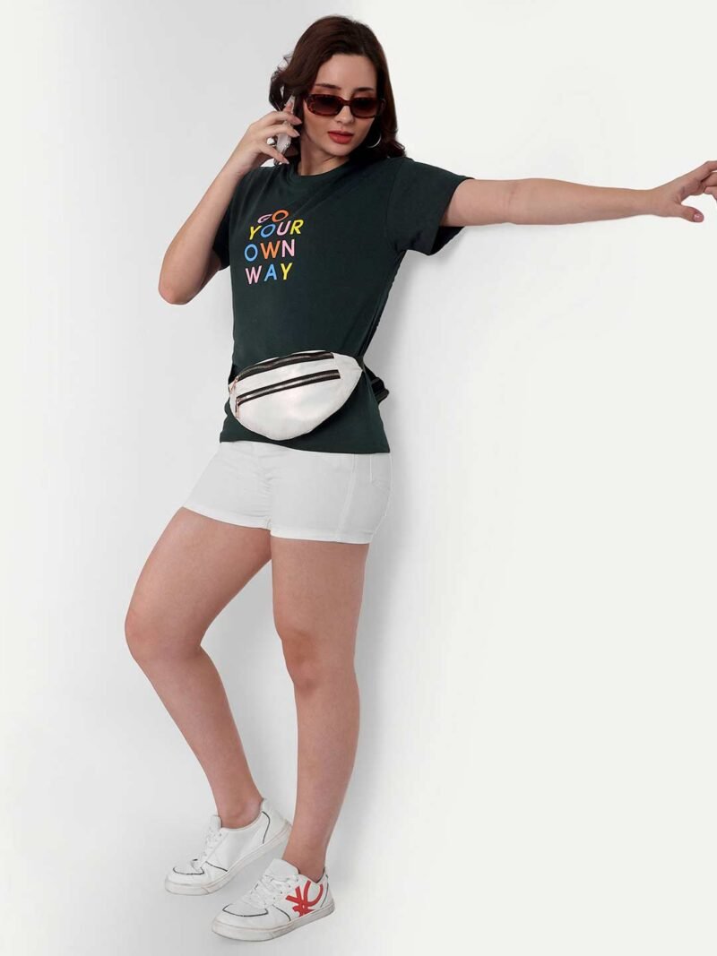 Green Women T-shirt - Image 2