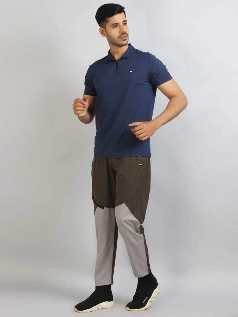 Men Colourblock Trouser - Image 2