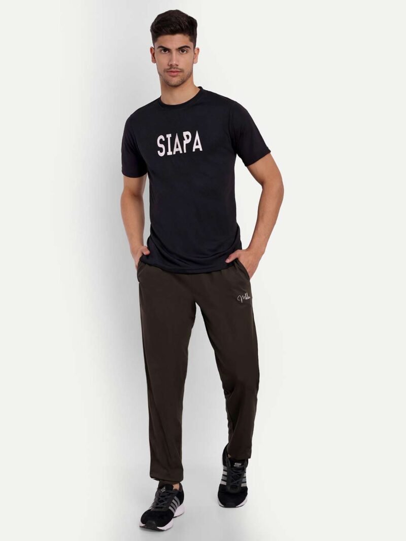 Typography Printed Antimicrobial T-shirt - Image 3