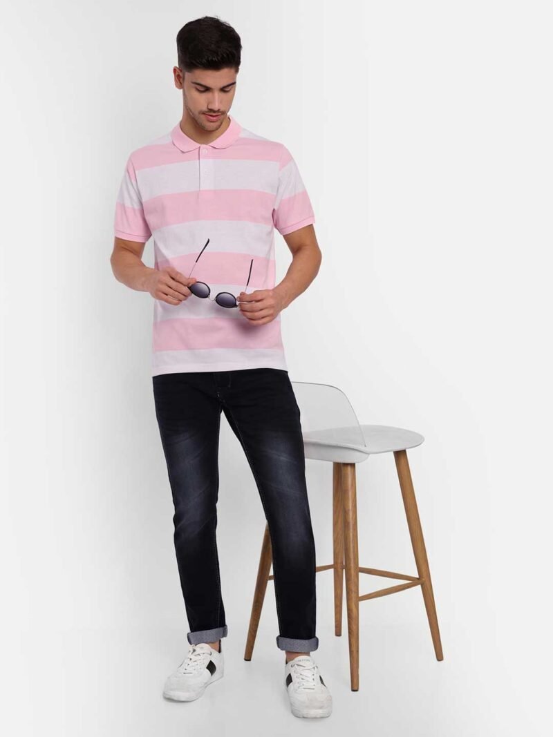 Polo Collar Anti Odour Pure Cotton T-shirt - Image 2