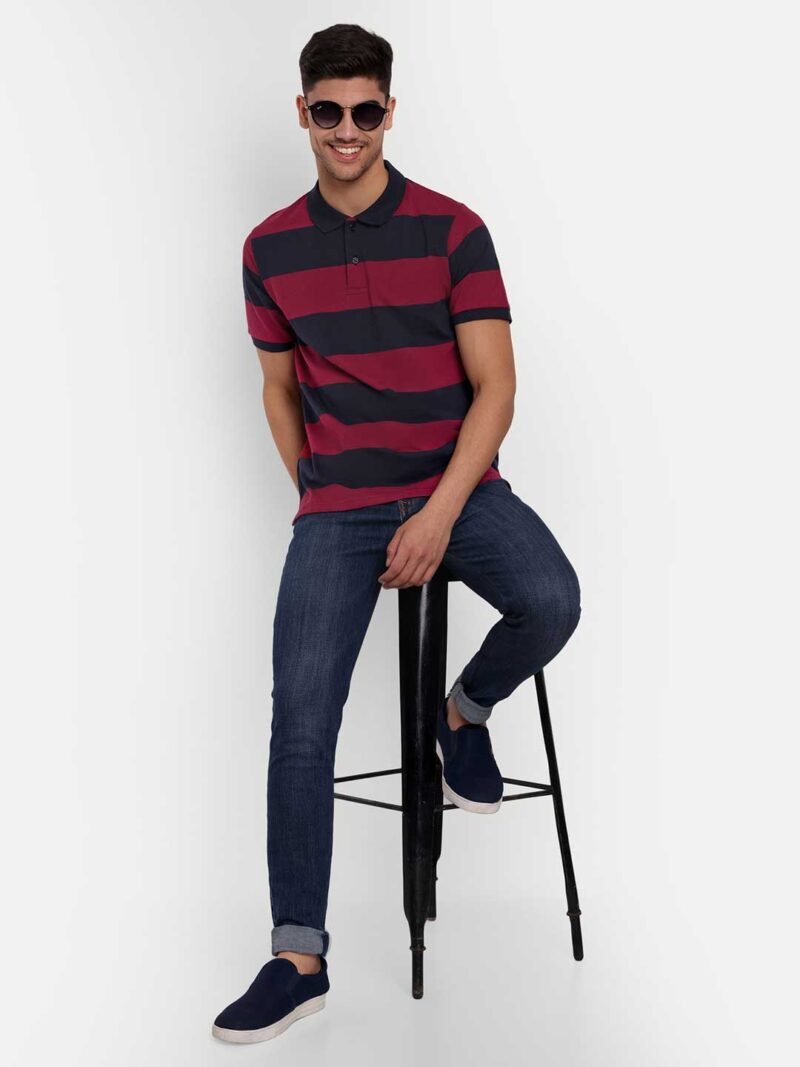 Peter Pan Collar Anti Odour Pure Cotton T-shirt - Image 3