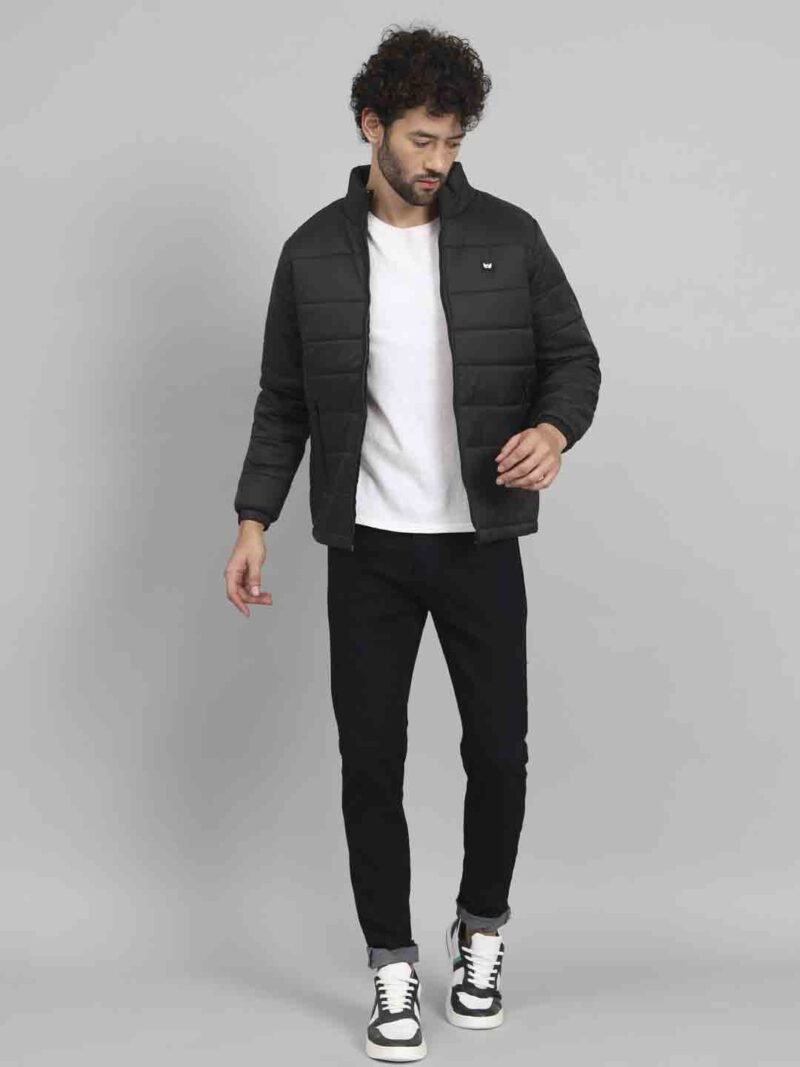Men Bomber Jacket Black