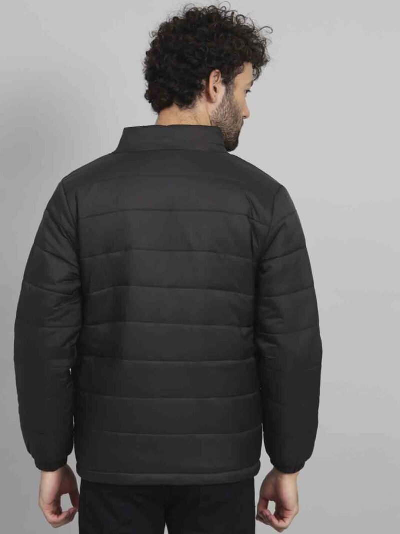 Men Bomber Jacket Black - Image 3