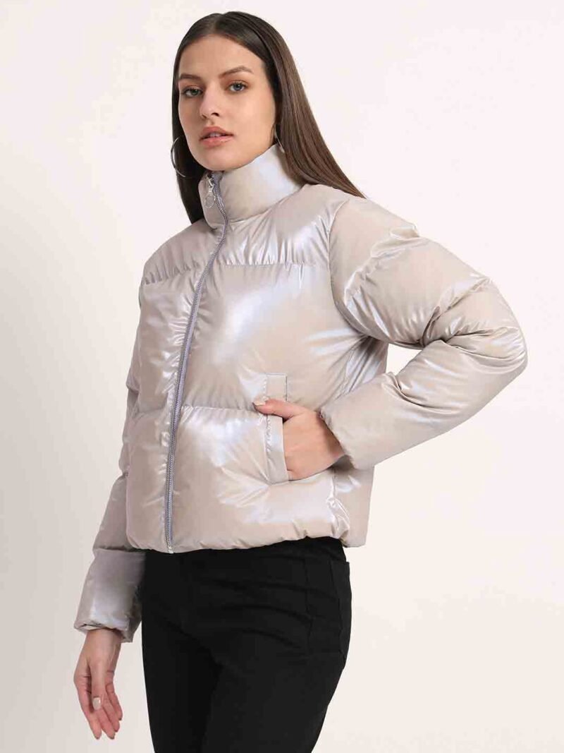 Siapa Women Puffer Jacket Lilac - Image 5