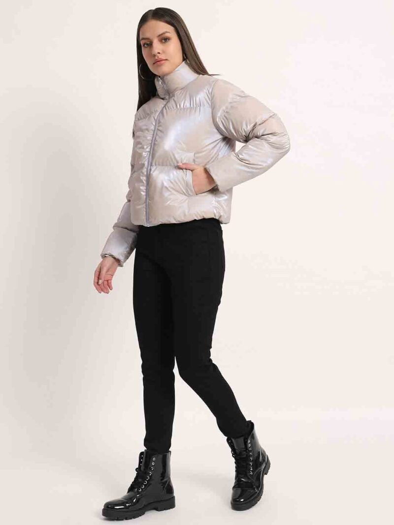 Siapa Women Puffer Jacket Lilac - Image 4