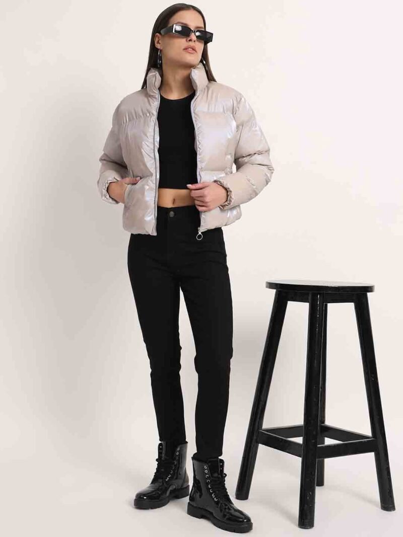 Siapa Women Puffer Jacket Lilac - Image 3