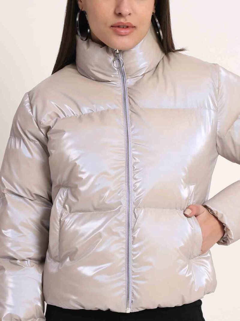 Siapa Women Puffer Jacket Lilac - Image 2